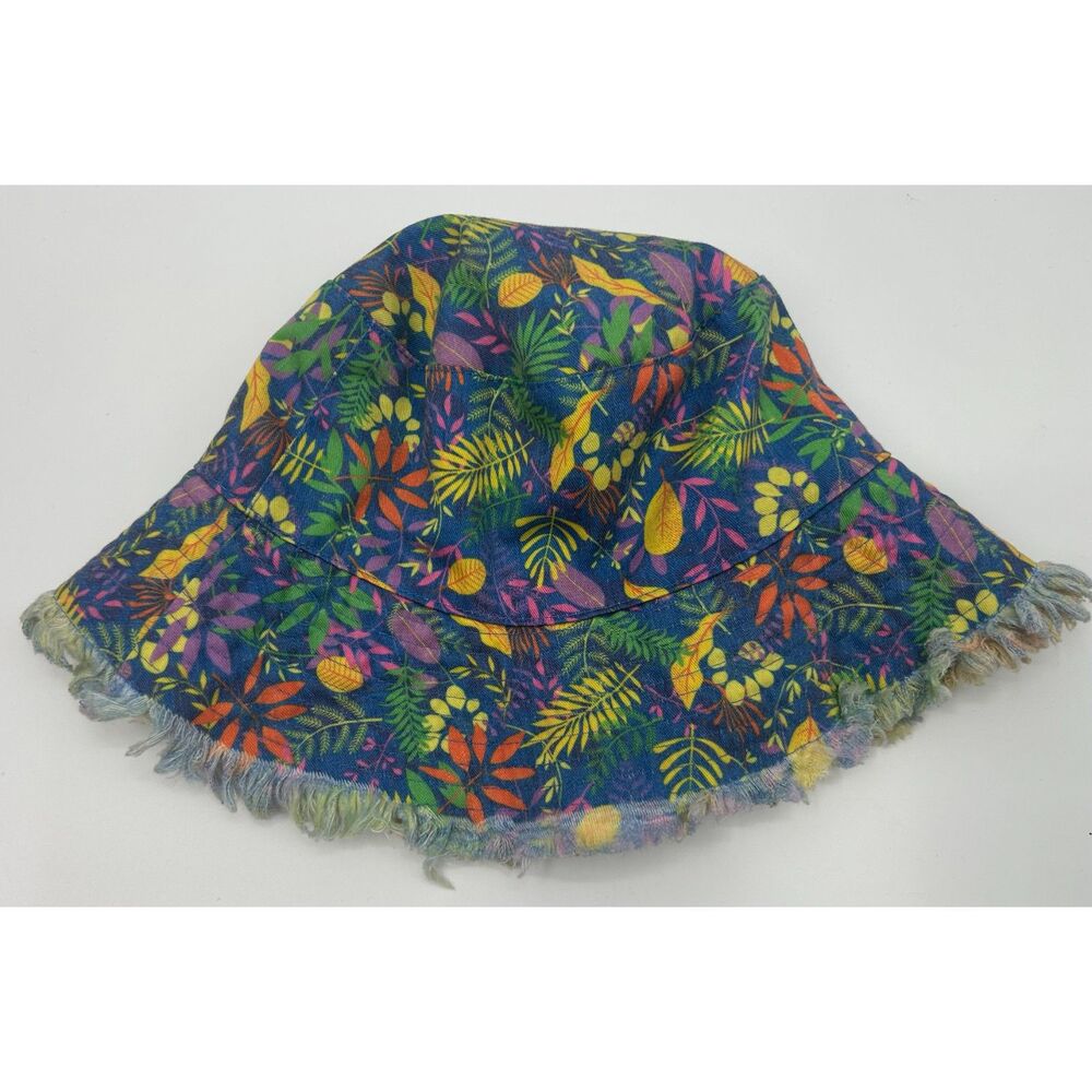 Girl Scouts Cookies Climb with Courage Reversible Floral Bucket Hat Cap